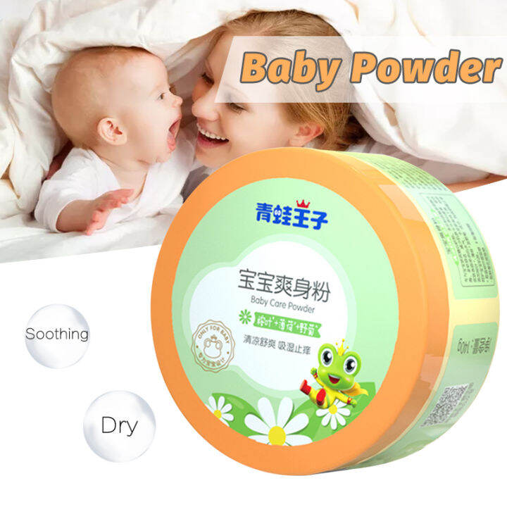 【Ready stock】Frog prince Baby powder 160g/ Baby Powder Blossoms / Baby ...