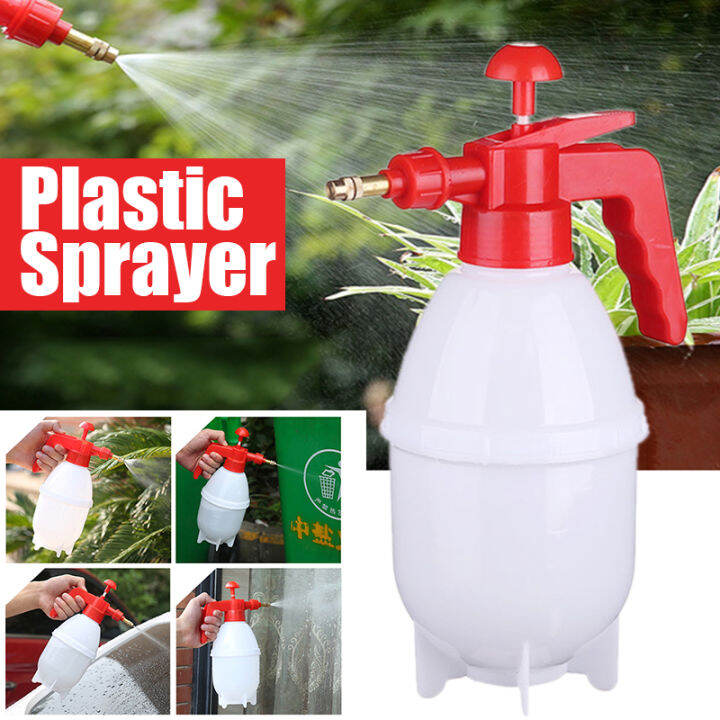 0.8L Sprayer Plastic Garden Hand Pump Pressure Washer Bottle Solvent