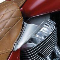 Motorcycle Smoke Reflective Saddle Heat Shields Fits For Indian Chieftain Roadmaster Chief 2014-2017