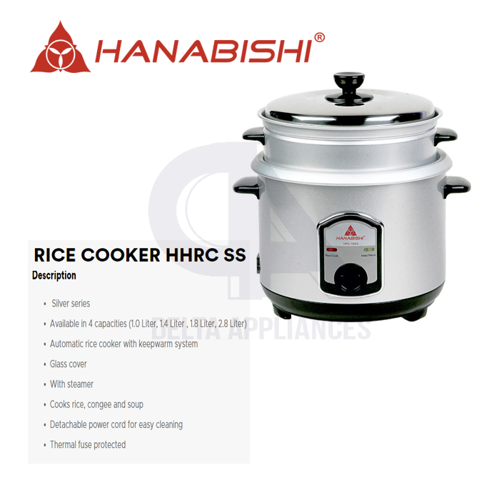 hanabishi automatic rice cooker