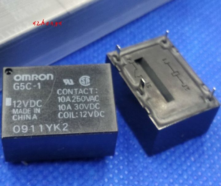 รีเลย์12vdc G5c-1 10a 12V 4-Pin