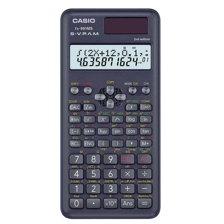 Casio Calculator เครื่องคิดเลข คาสิโอ รุ่น FX991MS2 สำหรับนักเรียน