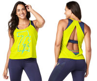 Zumba Glam Open Back Tank  (เสื้อกล้ามออกกำลังกายซุมบ้า)