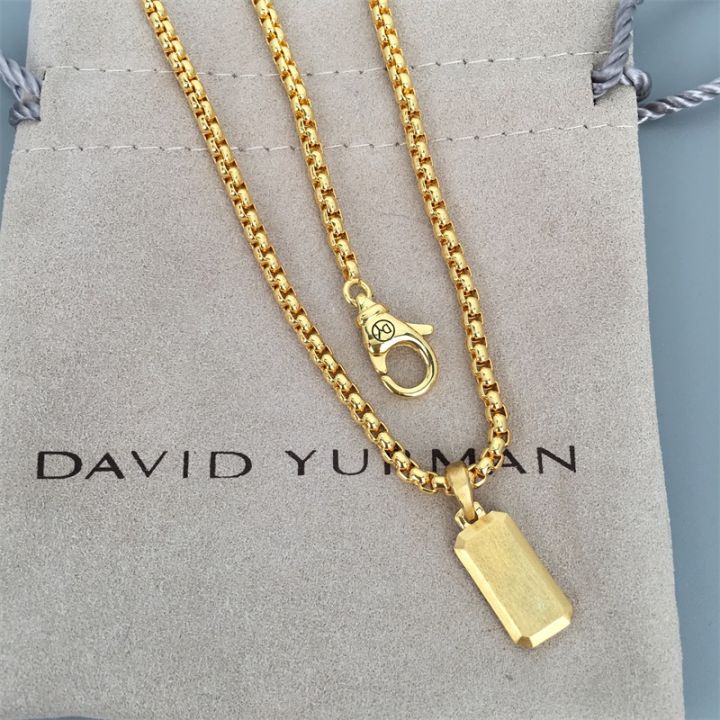 david-yurman-สร้อยคอ-roman-claw-amuletin-18k-สีเหลืองทอง-pave-สีดำเงินจี้วันเกิด-gifts