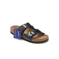 Birkenstocks ARIZONA BIRKO FLOR Black Glossy Unisex Sandal Regular Cork Slippers Beach Casual shoes 100% Original (34-46)