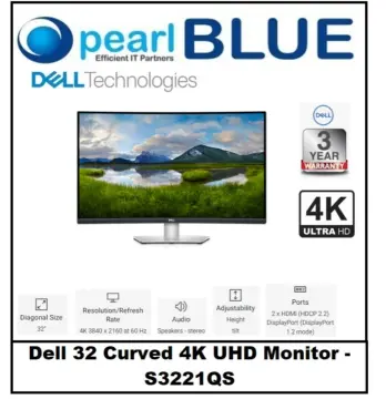 Monitor Curvo Dell S3221QS LED 32 Pulgadas 4K Ultra HD FreeSync