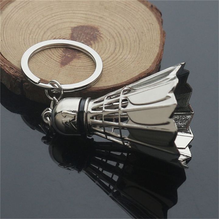 creative-metal-badminton-key-chain-three-dimensional-badminton-tournament-souvenir-key-chain-pendant-sports-sports-cute-pendant
