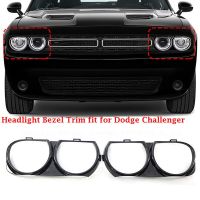 Front Headlight Lamp Bezel Grille Frame Trim for 2015-2021 68259053AB 68259052AB