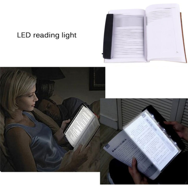 ไฟอ่านหนังสือ-creative-จานแบน-eye-ห้องนอน-led-light-แบบพกพาการท่องเที่ยวหอพัก-led-โคมไปตั้งโต๊ะ