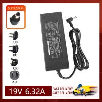 ใหม่19V 6.32A 120W 5.5*2.5มม. อะแดปเตอร์ไฟสำหรับแล็ปท็อปสำหรับ UX501J A550J Adapter Charger