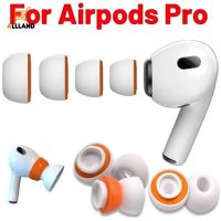 2 ชิ้น / เซต ซิลิโคนนุ่ม ฟองน้ํา เอียร์บัด สําหรับ Apple AirPods Pro / สบาย กันลื่น หูฟังบลูทูธ เบาะหูฟัง / เปลี่ยนได้ ลดเสียงรบกวน ที่อุดหู 【QYUE】