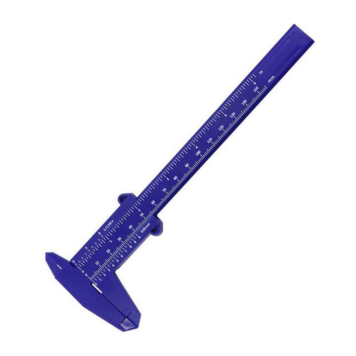 Plastic Vernier Calipers with Double Rule for Depth Height Measurement