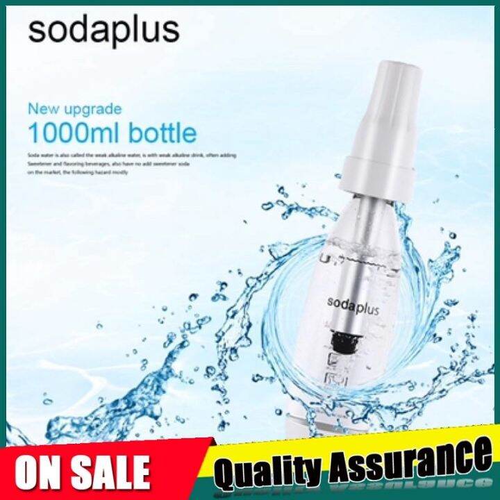 Soda Stream Maker (soda plus) include gas cylinder (On hand) Lazada PH