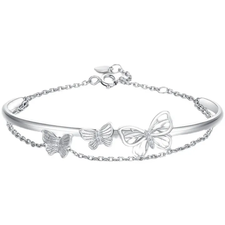 trendy-small-design-bracelet-unique-half-bracelet-design-eye-catching-tassel-bracelet-half-bracelet-half-chain-design-feminine-charm-bracelet