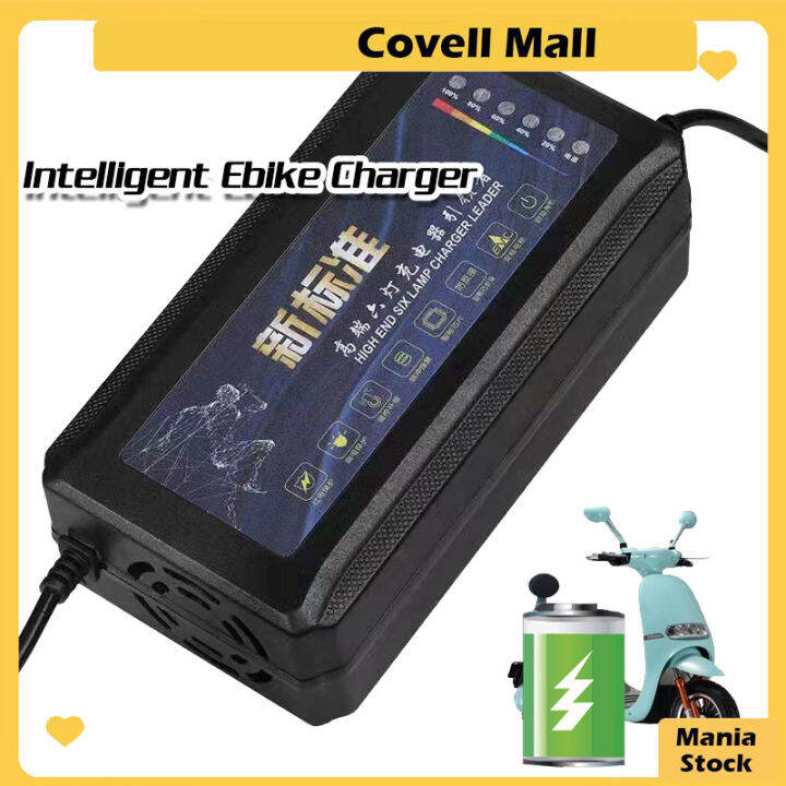 Intelligent Ebike Charger 60V 20AH 3A Auto Off Lead Acid Battery