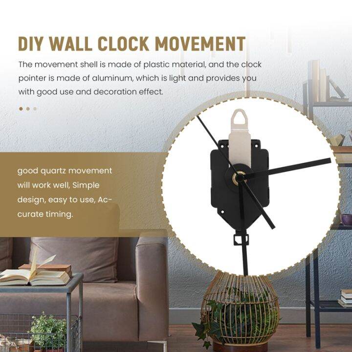 diy-quartz-pendulum-clock-movement-mechanism-with-2-pairs-of-hands-wall-quartz-clock-repair-tool-parts-replacement