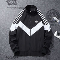 M-4XL Adidaseidas แจ็คเก็ตกีฬากันน้ำผู้ชายน้ำหนักเบาลำลองเสื้อคุณภาพสูงกันลม