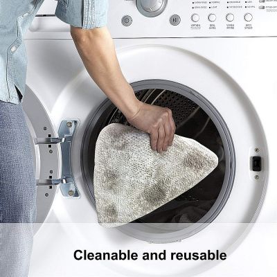 ﹊☈✵ 2Pcs Steam Mop Pads Replacement Triangle Cloth Cleaning Floor Tool For Vileda Steam Mop Strong Water Absorption Quick-drying