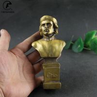 Antique Brass great leader South America Che Guevara Bust Bronze Statue BIG Figurines Retro Copper Desktop Ornament Decor Crafts