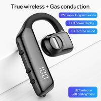 Wireless Bluetooth Headphones With Microphone Bone Conduction Headset Handsfree Noise Canceling Earphones For Driving Audifonos Over The Ear Headphone