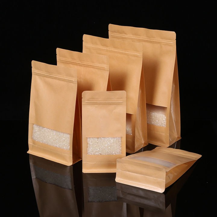 easy-tear-design-good-shading-widen-sealing-strip-food-packaging-bag-kraft-paper-bag-self-sealing-bag