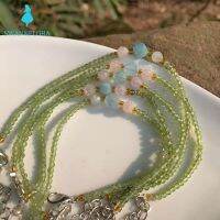 Bracciale In Pietra Naturale Peridoto Olivina Bracciale In Vera Pietra Preosa Ziomo Na A Mano