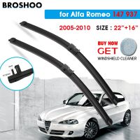 Car Wiper Blade For Alfa Romeo 147 937 22 quot; 16 quot; 2005-2010 Auto Windscreen Windshield Wipers Blades Window Wash Fit Side Pin Arm