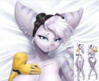 Dakimakura อะนิเมะ Rivet Ratchet และ Jingle Bell พิมพ์สองด้านชีวิตขนาดร่างกายปลอกหมอน