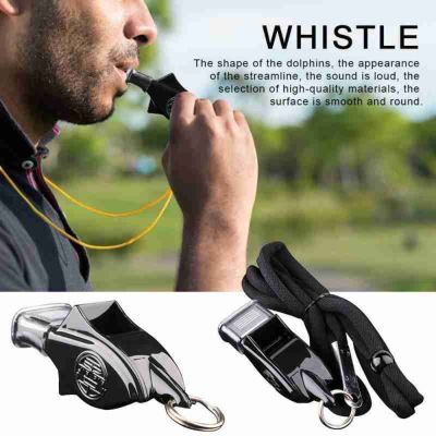 130 Decibels Whistle High Frequency Dolphin Outdoor Sports Basketball Soccer Football Training Match Referee 1 Pcs Dolphins Survival kits