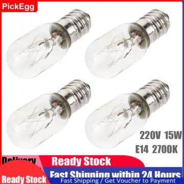 E14 220-240V Refrigerator Light Bulb Small Screw Mouth 15W Range Hood  Microwave Oven / Refrigerator / Sewing Machine Tool Bulb