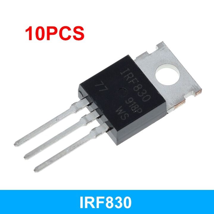10PCS IRF510 IRF520 IRF530 IRF540 IRF630 IRF640 IRF730 IRF740 IRF830 IRF840ทรานซิสเตอร์ TO-220 TO220