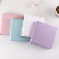 50/100 Inner Pages Loose-leaf Portable Photo Album PU Leather Album for Mini Instax &amp; Name Card 3/Inch Album Photos