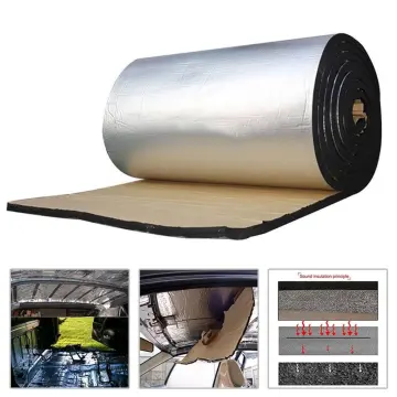 Car Hood Engine Heat Noise Insulation Shield Cotton Mat Sound