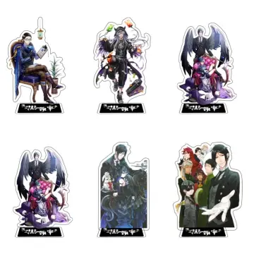 1pc New Anime Kuroshitsuji Black Butler Sebastian Michaelis Acrylic Stand  Figure Desktop Decor Collection Model Toys