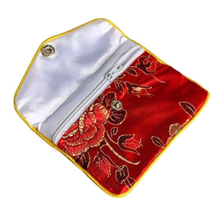 สต๊อกพร้อม-pouch-koin-เครื่องประดับผ้าไหมผ้าตาดปักจีนถุงของขวัญอัญมณีขนาดเล็ก