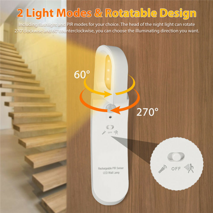 ไฟเซ็นเซอร์เคลื่อนไหวแบบไร้สายแบบชาร์จไฟได้-sb-ไฟ-led-กลางคืนไฟตู้ติดผนังไฟตู้เสื้อผ้า