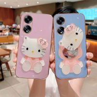 เคสOPPO A98 5G สีมาการอง การออกแบบชุบ ด้วยกระจกแต่งหน้า เคสโทรศัพท์แบบนิ่ม OPPO A98 5G เคสมือถือ