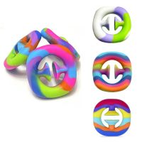 Anti Stress Fidget Toy Finger Hand Grip Simple Dimple Stress Reliever Adult Child Brinquedos Toys Decompression Dropshipping
