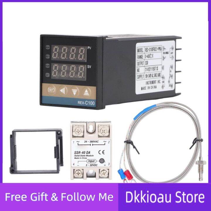 【Ready stock】 Dkkioau REX C100 Temperature Controller Professional PID