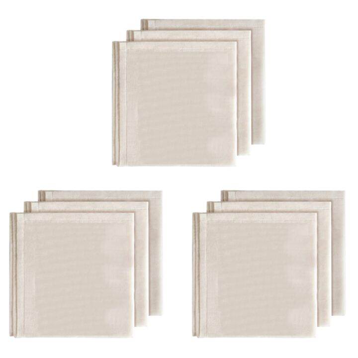 Muslin Cloths for Cooking, 50X50cm, Grade Hemmed Cheese Cloths for