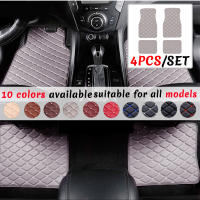 5 Seats Mats Auto Foot Pads For Peugeot 508 207 307 407 3008 206 2008 208 sw 308 107 301 408 5008 4008 Rifter Traveller Interior