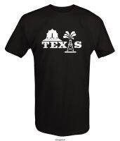 【New】 Fashion Funny Casual Man Tops Tees Texas - Not Texas Oilfield Dallas Oil Longhorn T Shirt แฟชั่นแขนสั้นผ้าฝ้าย