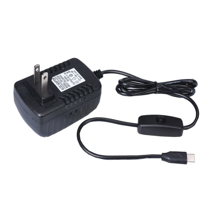 new-arrival-fuchijin77-อะแดปเตอร์แปลงไฟ4b-ราสเบอร์รี่-pi-5v-3a-แหล่งจ่ายไฟ-type-c-usb-us-ที่ชาร์จยูเค-dc-อะแดปเตอร์-ac-100-240v-สำหรับ-raspberry-pi-4รุ่น-b