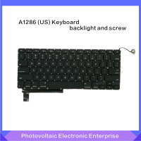 แล็ปท็อปใหม่ใช้ได้กับ Macbook Pro 15 "A1286 US Keyboard Backlight ปี2009-2012