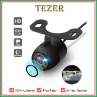 TEZER Universal 12V HD รถวิสัยทัศน์ตอนกลางคืนด้านหลังกล้อง170 ° มุมกว้างกล้องมองหลังสำหรับจอดรถกันน้ำ LED Auto Backup Monitor