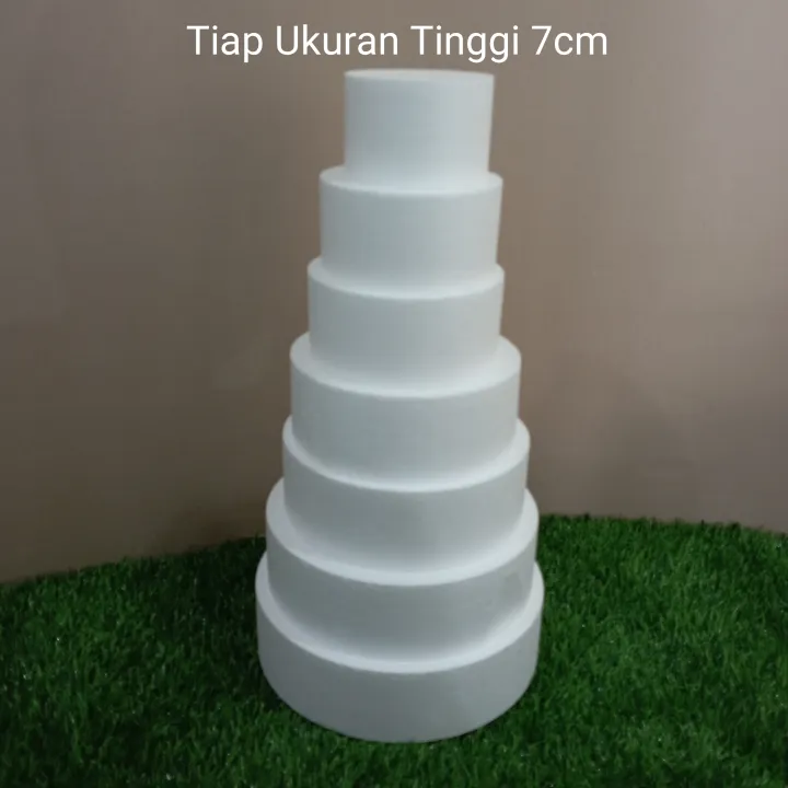 Dummy Cake Styrofoam Gabus untuk Tower Snack Kue atau Art Lainya