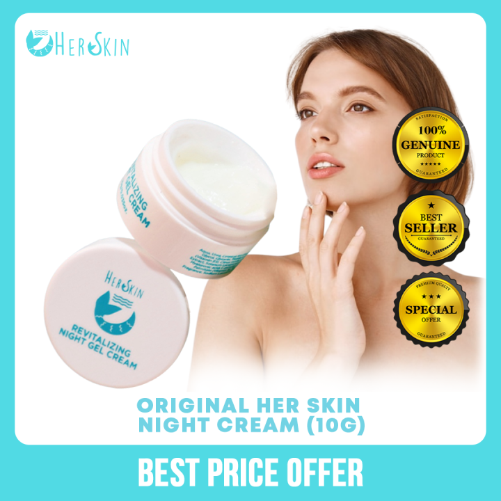 🚩𝐎𝐅𝐅𝐈𝐂𝐈𝐀𝐋 Original Her Skin Revitalizing Night Cream (10g) By Kath ...