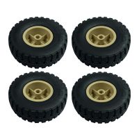 4Pcs LD-P06 Wheel Tire Tyre for LDRC LD-P06 LD P06 Unimog 1/12 RC Truck Car Spare Parts Accessories