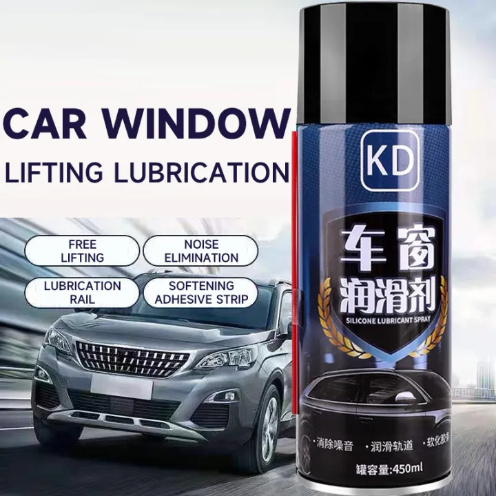 Auto Maintenance Car Window Lubricant 450mL Car Door Noise Cancellation