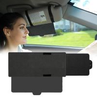 Car Sun Visor Extender Anti-glare Sun Blocker Durable Car Shockproof PU Plate Sunshade Right Left Windshield 2023 Window ne I7E5